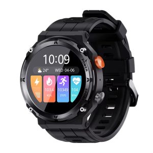 1.39 inch Screen C21 Pro Smart Watch BT Call AI Black