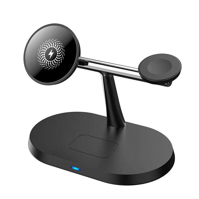 15w Magnetic Wireless Charger 3 in 1 Charging Station - Image 2