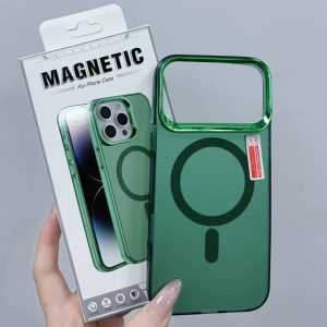 Magnetic Phone Case for iPhone 17 Pro Max Green