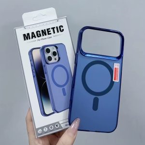 Magnetic Phone Case for iPhone 17 Pro Max Blue